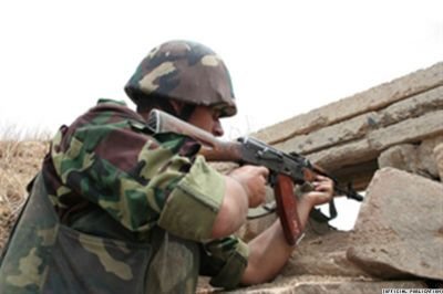 Обстреляны позиции Вооруженных сил Азербайджана
