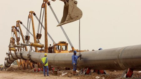 Роснефть строит курдам газопровод