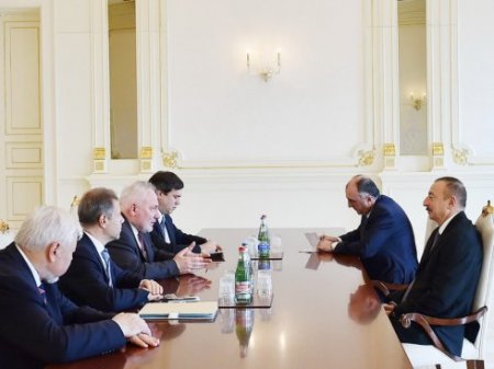 Президент Ильхам Алиев принял сопредседателей Минской группы ОБСЕ - ФОТО