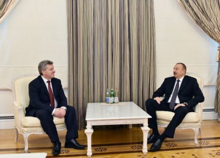 Президент Азербайджан встретился со своим македонским коллегой