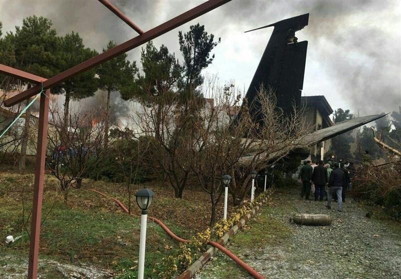 В Тегеране разбился самолет, много погибших - ФОТО - ВИДЕО
