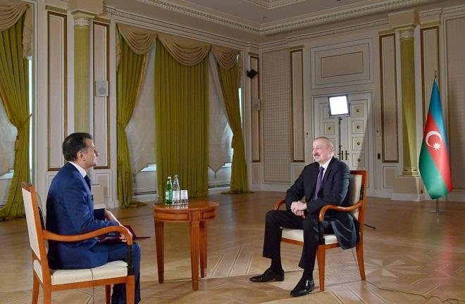Интервью Ильхама Алиева телеканалу Real TV - Видео