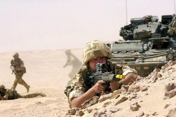 Проходят саудовско-британские военные учения