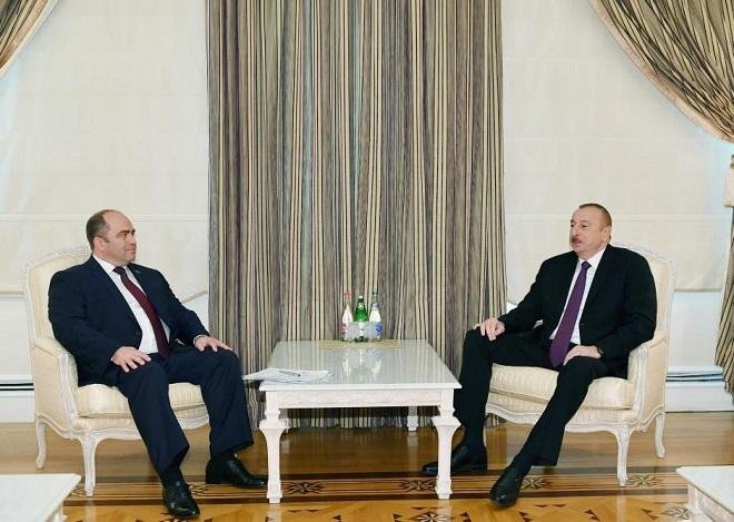 Ильхам Алиев принял вице-премьера Беларуси