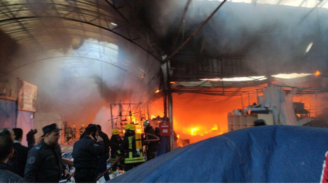 Пожар в ТЦ "Садарак": есть пострадавшие - Видео / Фото