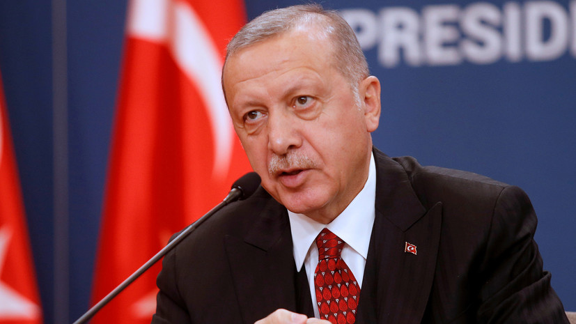 Эрдоган выразил соболезнования народу Ливана