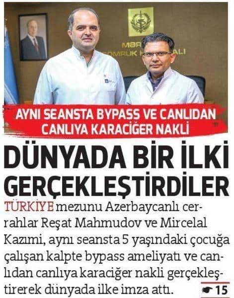 O, minlərlə insana ikinci “doğum günü” bəxş edib O, minlərlə insana ikinci “doğum günü” bəxş edib