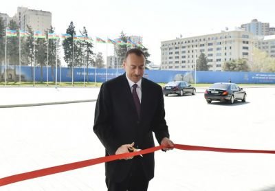 Prezident "Dübəndi" yarımstansiyanın açılışında iştirak etdi