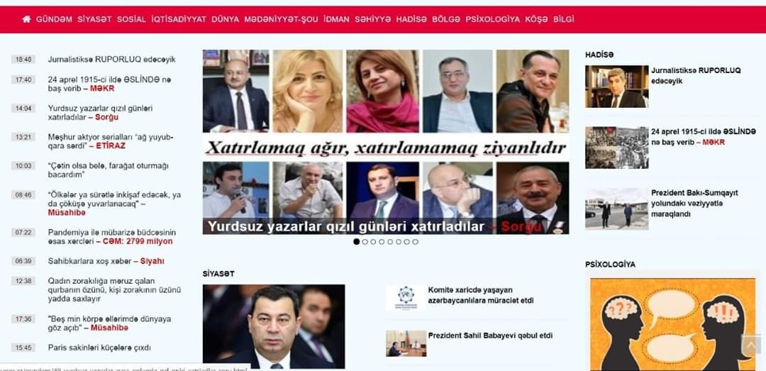 Jurnalist Ekspert Mərkəzi xəbər saytı yaratdı -  rupor.az