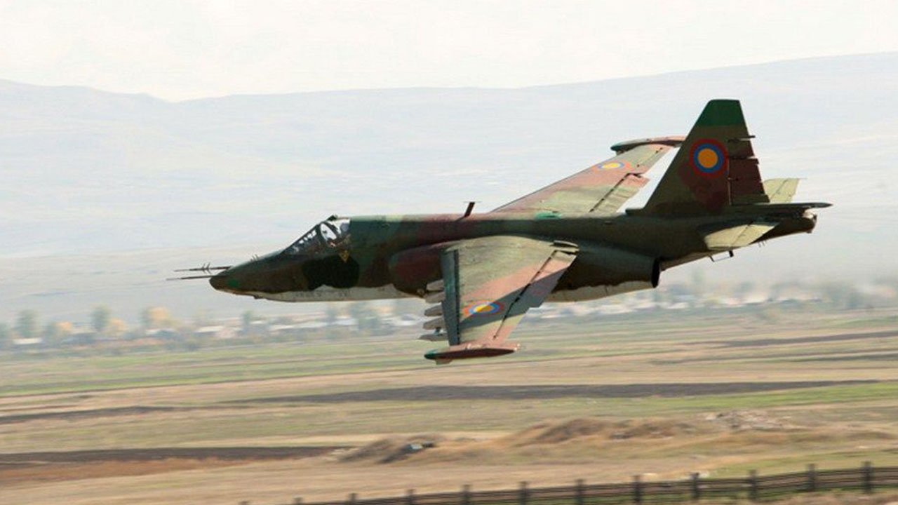Müdafiə Nazirliyi: Ermənistanın növbəti Su-25 təyyarəsi vuruldu