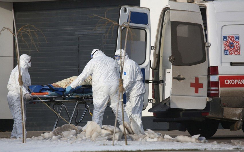 Rusiyada son sutkada 442 nəfər koronavirusun qurbanı olub