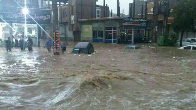 İranın dörd şəhəri suyun altında qaldı