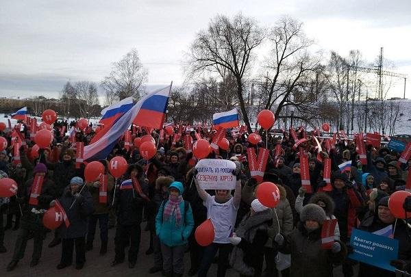 Rusiyada etirazlar: Peterburqa ordu yeridilir