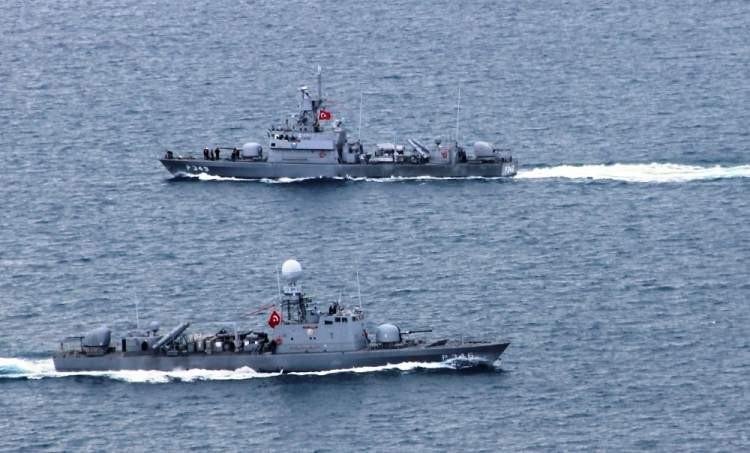 Türkiyə donanması yunanları təşvişə saldı