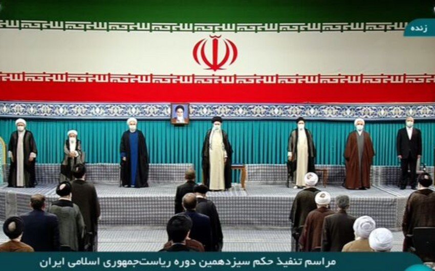 İranın yeni Prezidenti and içdi
