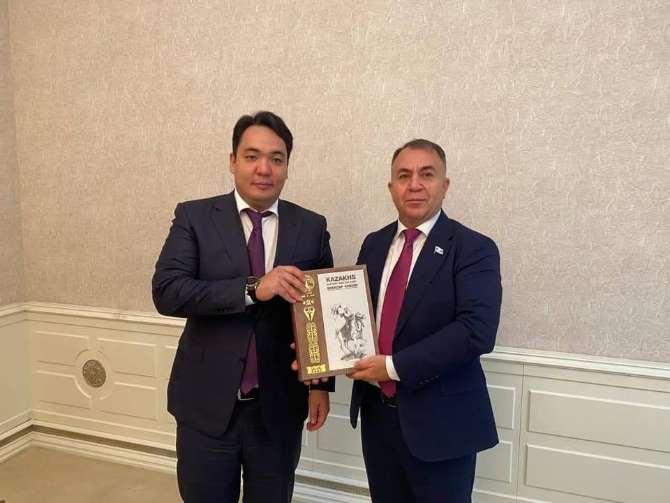 Komitədə qazaxıstanlı qonaqlarla görüş olub