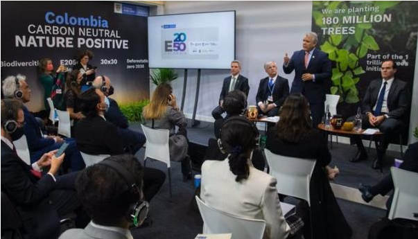 Kolumbiya 2050-ci il üçün iqlim strategiyasını COP26-da təqdim edib