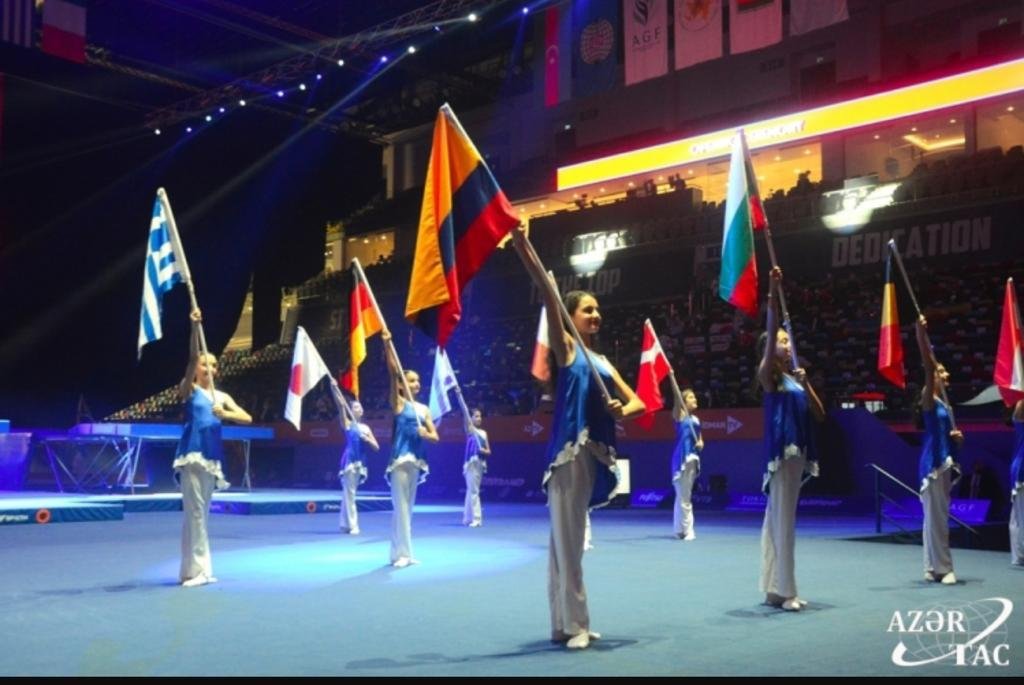 Kolumbiya Bakıda keçirilən idman gimnastikası üzrə dünya çempionatında iştirak edir