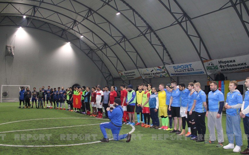 Kiyevdə azərbaycanlıların Həmrəylik gününə həsr olunan mini futbol turniri keçirilib