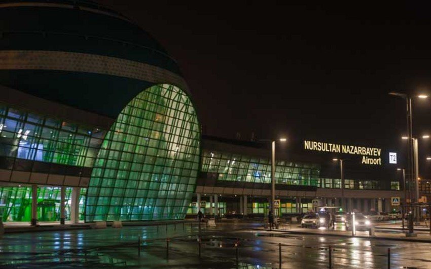 Qazaxıstanda Nur-Sultan aeroportu fəaliyyətini bərpa edib