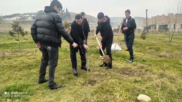 Xocalı soyqırımının 30-cu ildönümünə həsr olunan ağacəkmə aksiyası keçirilib