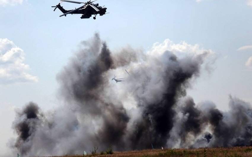 Ukrayna Rusiyanın hərbi helikopterini və Su-25 hücum təyyarəsini vurub