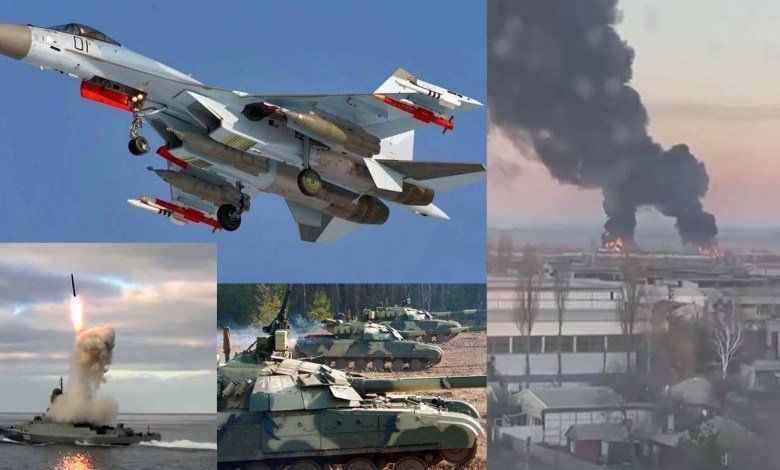 Rusiya Ukraynada iki aerodromu bombalayıb