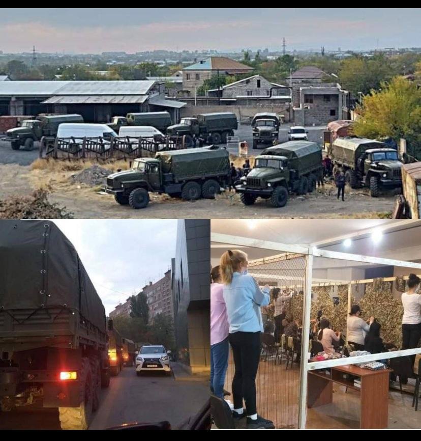 Ermənistan Zəngəzura hərbi texnika toplayır - FOTO