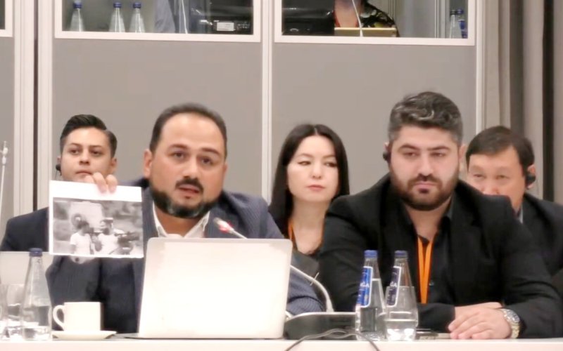 Azərbaycanlı jurnalist ATƏT-də şəhid jurnalistlərdən danışıb - Video