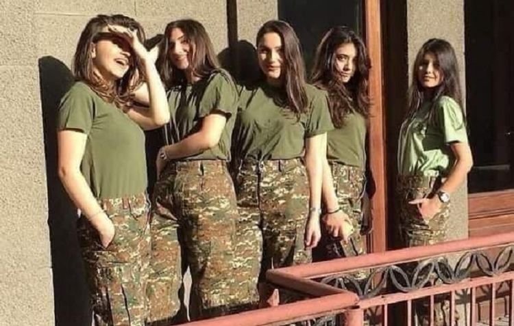 Ermənistan qadınları hərbi təlimlərə çağıracaq