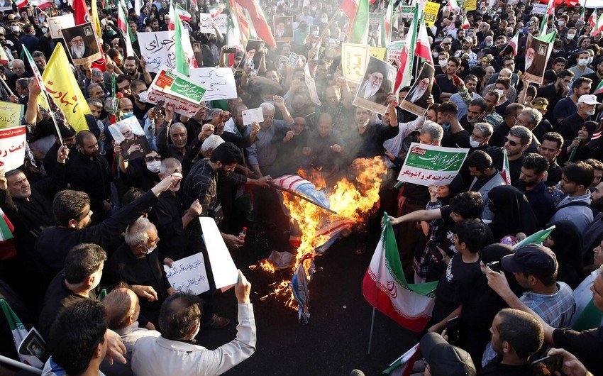 İranda etiraz aksiyaları davam edir, əsas şüar “Xameneiyə ölüm!” olaraq qalır