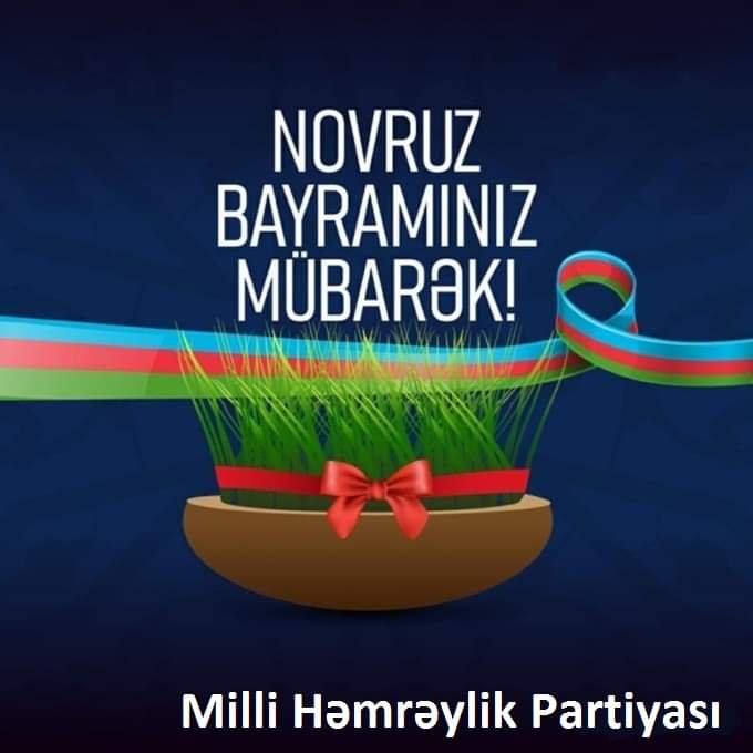 MHP sədrindən bayram  təbriki
