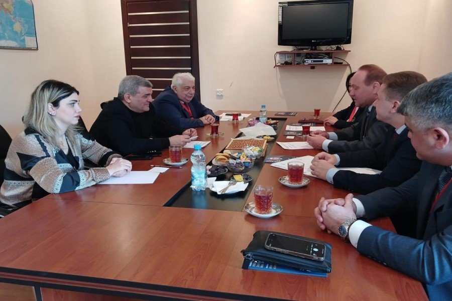 Fazil Mustafa MDB Müşahidə Missiyasının təmsilçiləri ilə görüşüb - FOTOLAR