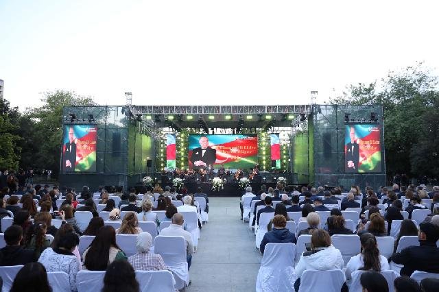 Heydər Əliyevin 101-ci ildönümündə Nizami rayonunda konsert