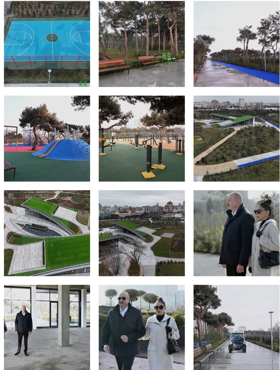 İlham Əliyev Bakıda bu yeni parkın açılışında iştirak etdi