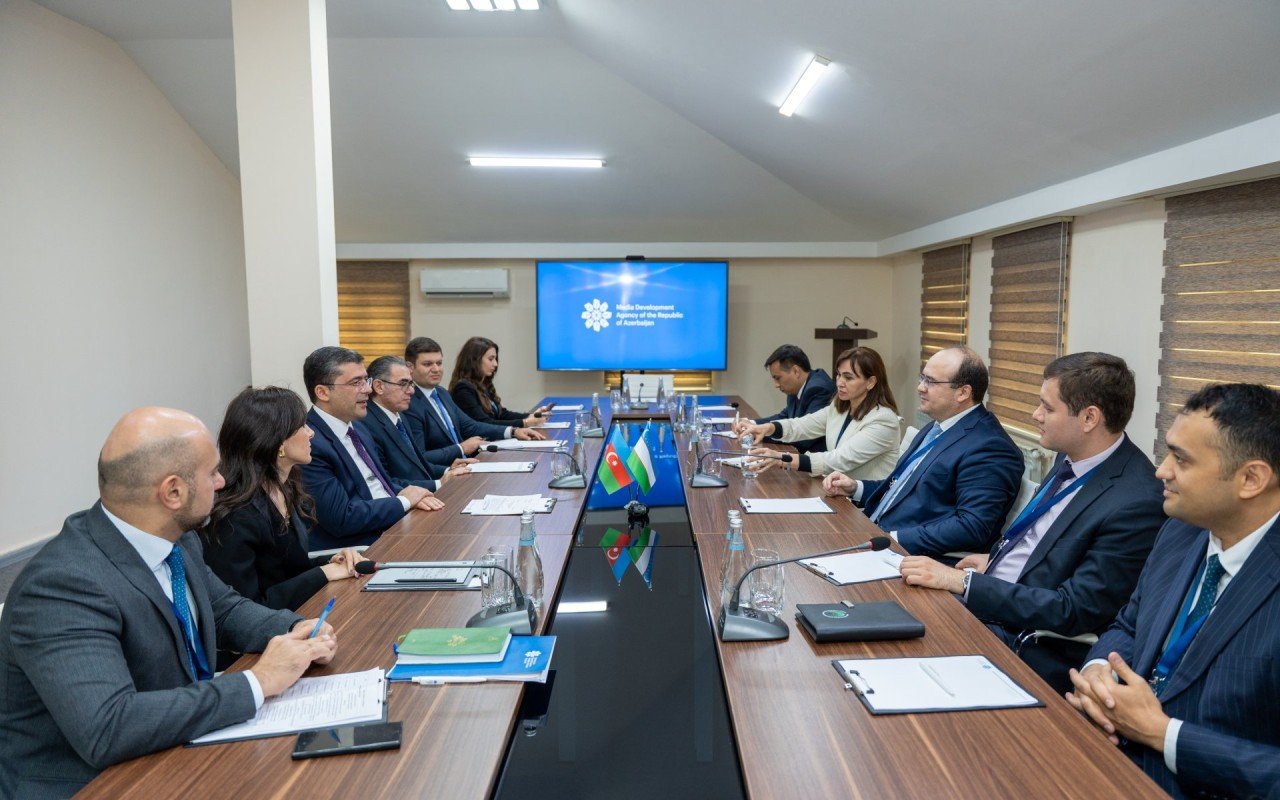 MEDİA-da Özbəkistan nümayəndə heyəti ilə görüş keçirilib