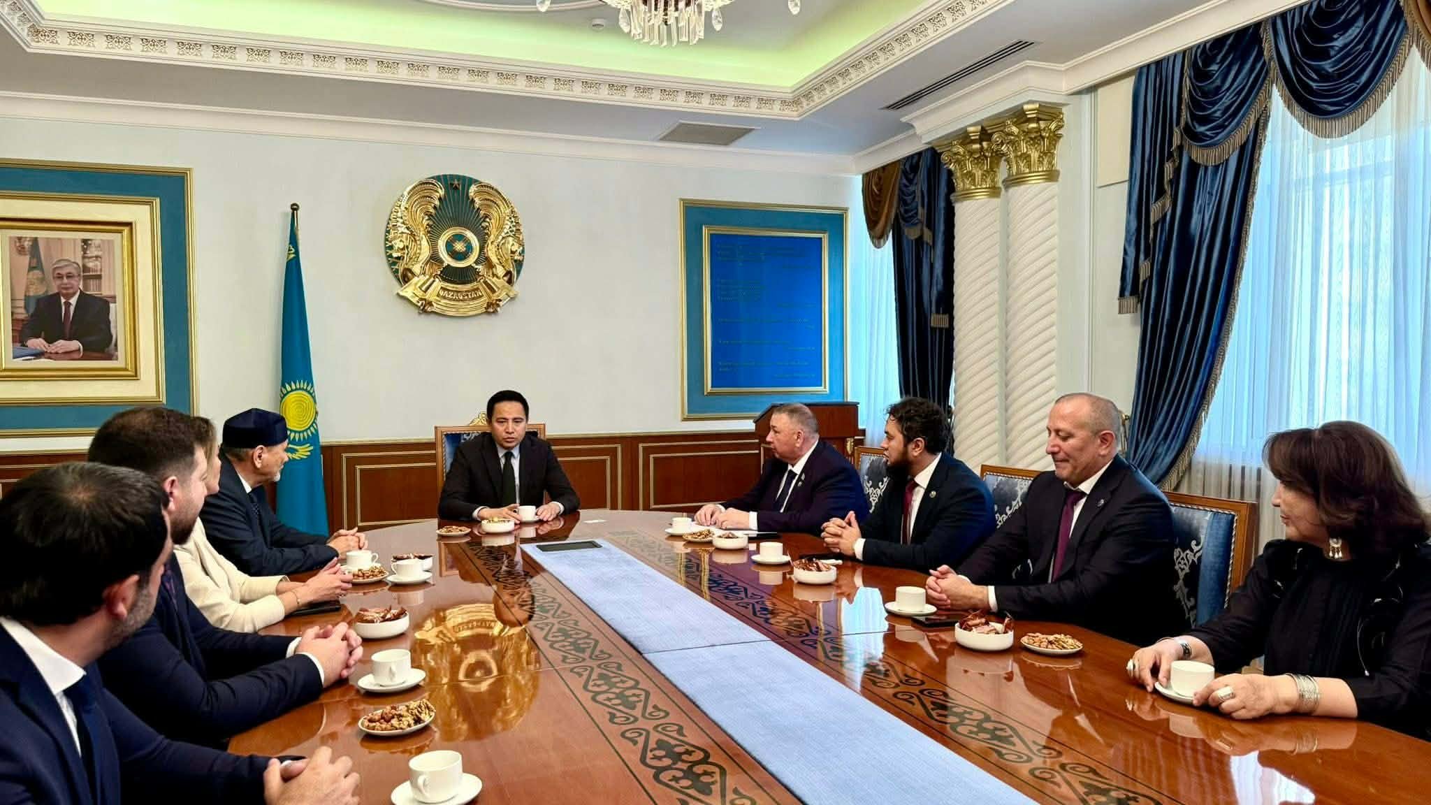 Mangistau vilayətinin nümayəndə heyəti Bakıya işgüzar səfər edib