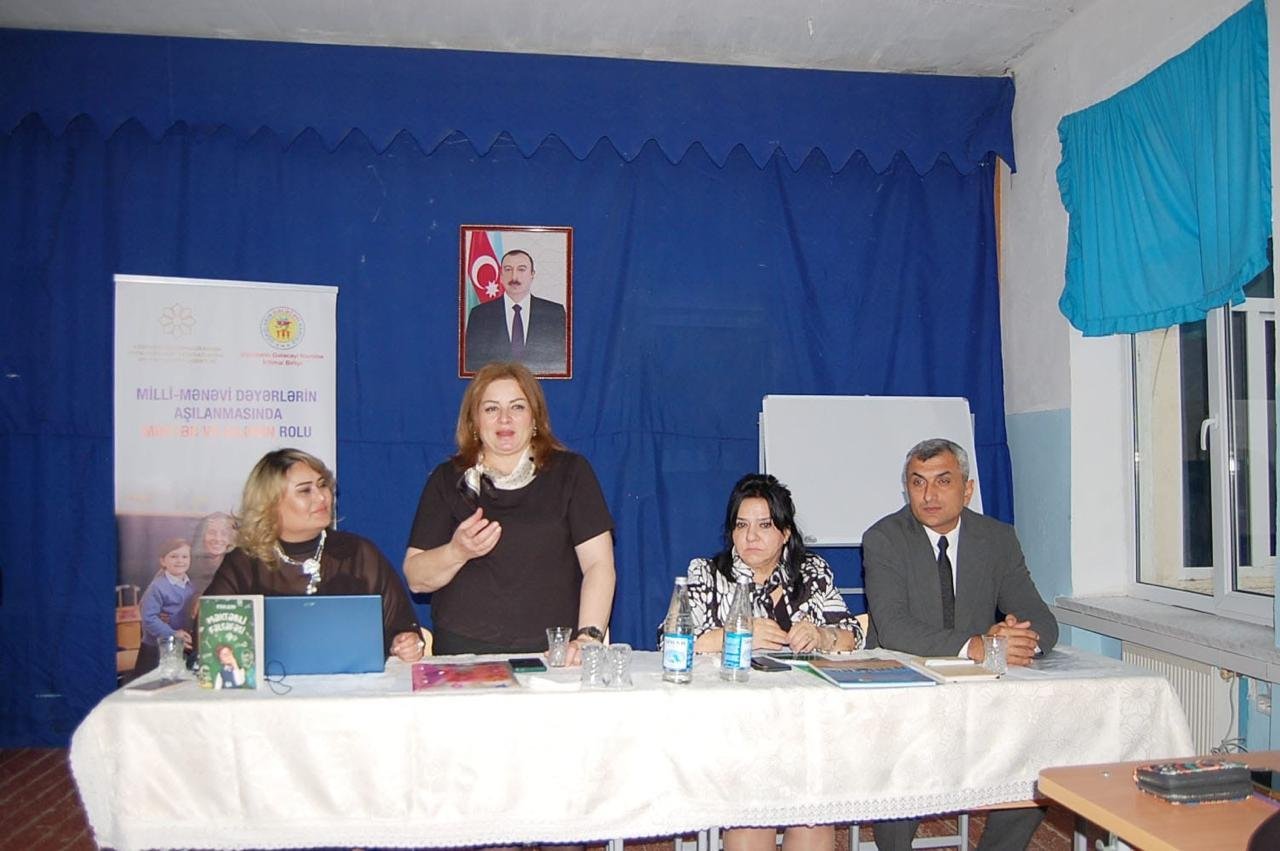 Tərtərdə mili-mənəvi dəyərlərin aşılanması ilə bağlı maarifləndirici tədbir keçirilib - FOTOLAR