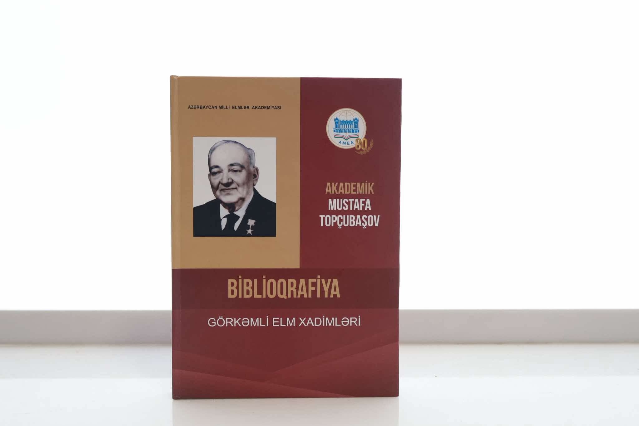 Akademik Mustafa Topçubaşovun 130 illiyi münasibətilə MEK-in nəşri işıq üzü görüb