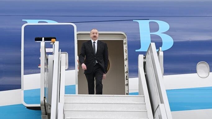 İlham Əliyev Qazaxıstana gedir