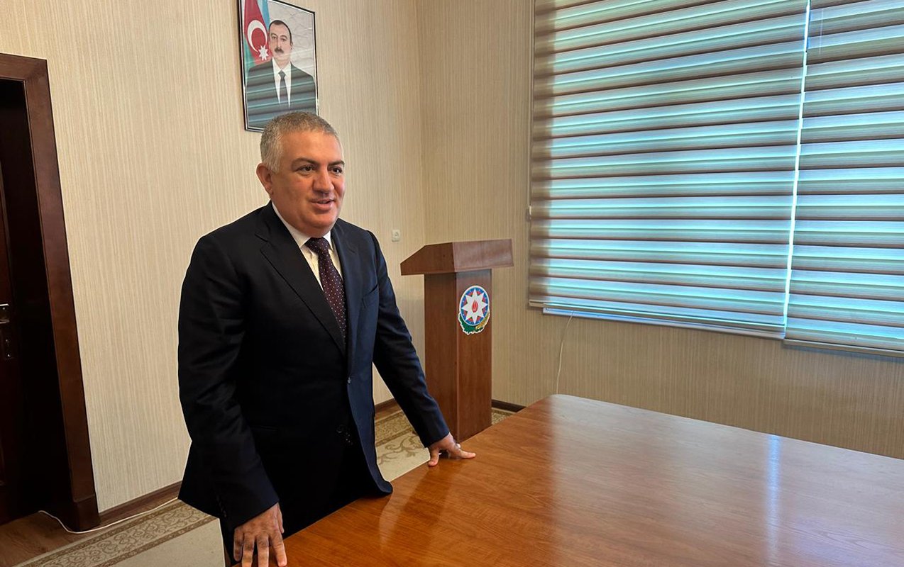 Şabranın icra başçısı Avropa çempionu ilə görüşdü - Fotolar