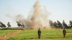 Ağdamda traktorçu minaya düşdü